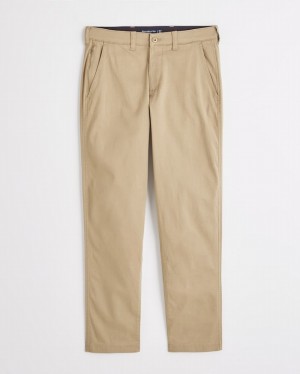 Abercrombie 90s Straight Modern Byxor Herr Khaki | 2690-WTOLZ