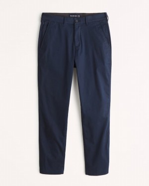 Abercrombie All-day Athletic Skinny Byxor Herr Marinblå Blå | 8175-FXSIL