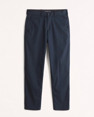 Abercrombie All-day Straight Byxor Herr Marinblå | 3028-QRUAP