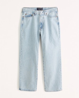 Abercrombie Baggy Jeans Herr LjusTvätt | 8362-IVHOD