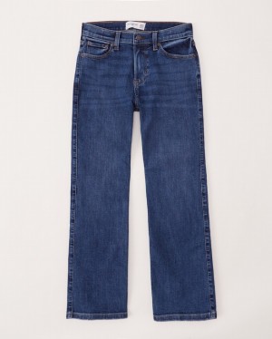 Abercrombie Bootcuts Jeans Pojke MörkTvätt | 6932-BNSAF