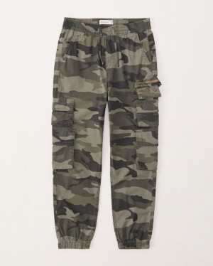 Abercrombie Cargos Mjukisbyxor Pojke Camo | 0832-BAYPL