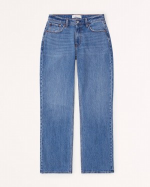 Abercrombie Curve Love Low Risegy Jeans Dam Blå | 2140-POAHX