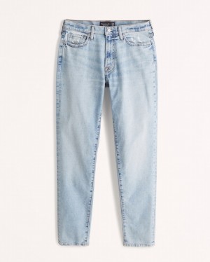 Abercrombie Gympa Skinny Jeans Herr LjusTvätt | 6428-QCGSD