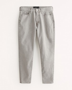 Abercrombie Gympa Slim Jeans Herr LjusGrå | 6079-QJOEU