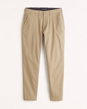 Abercrombie Gympa Slim Modern Byxor Herr Khaki | 6842-DLVZF