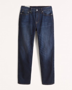 Abercrombie Hetero Jeans Herr MörkTvätt | 7942-LJIWH