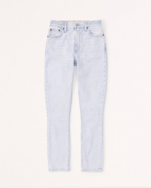 Abercrombie High Rise Skinny Jeans Dam Vita | 1360-MXTOF