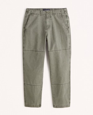 Abercrombie Loose Utility Byxor Herr Olivgröna Gröna | 7853-BQMUZ