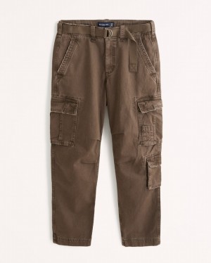 Abercrombie Loose Utility Cargo Byxor Herr MörkBruna | 2490-VRWSM