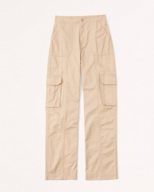 Abercrombie Relaxed Cargo Byxor Dam Bruna | 5103-IYVLP