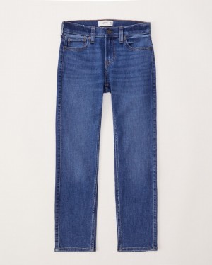 Abercrombie Skinnys Jeans Pojke MörkTvätt | 8097-PECYZ