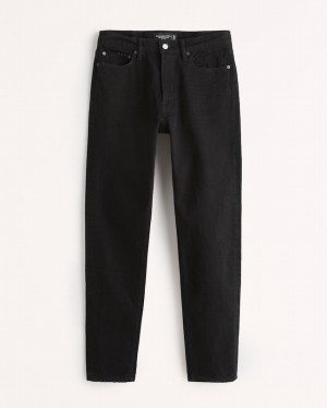 Abercrombie Slim Jeans Herr Svarta | 8697-EIXLV