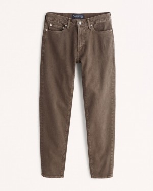 Abercrombie Slim Jeans Herr MörkBruna Tvätt | 3826-MEINC