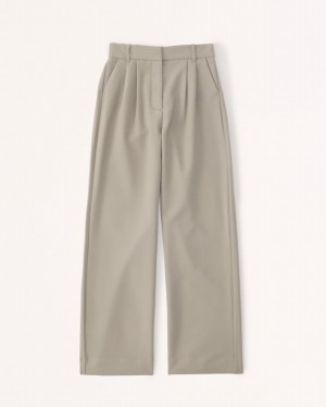 Abercrombie Sloane Tailored Byxor Dam Bruna | 9783-VEGKC