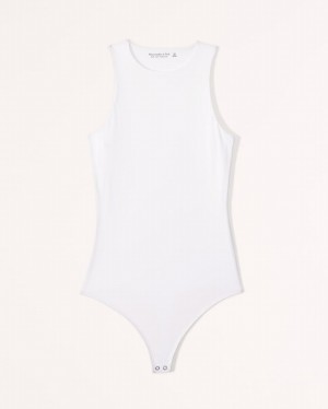 Abercrombie Soft Matte Seamless High-neck Bodysuit Dam Vita | 3842-WKIQE