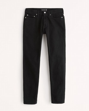 Abercrombie Super Skinny Jeans Herr Svarta | 9864-EPCLO