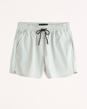 Abercrombie The 6 Inch Saturday Shorts Herr LjusGrå | 0596-VNZKD