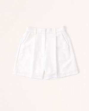 Abercrombie Ultra High Rise Tailored Shorts Dam Vita | 0254-OHCYW