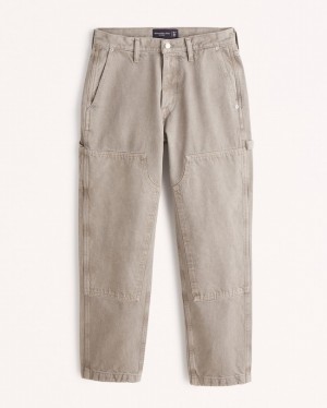 Abercrombie Vol. 28 Loose Workwear Jeans Herr Bruna | 4108-QZEGM