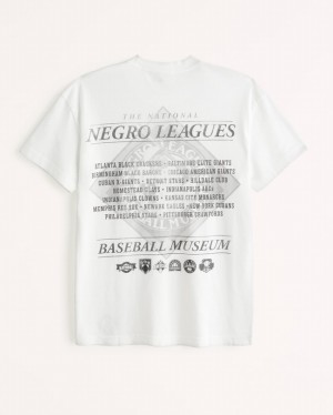 Abercrombie Vol. 28 Negro League Baseball Graphic T-shirt Herr Vita | 9017-PYRZS