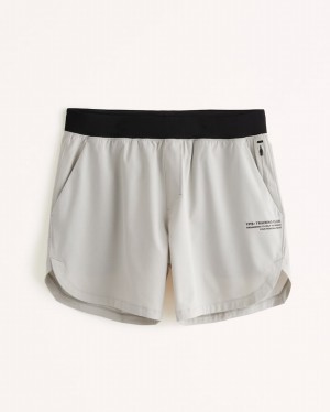 Abercrombie Ypb Motiontek 6 Inch Unlined Lifting Shorts Herr LjusBruna | 7318-NTWJK