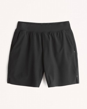 Abercrombie Ypb Motiontek 7 Inch Lined Training Shorts Herr Svarta | 9243-XYVDK