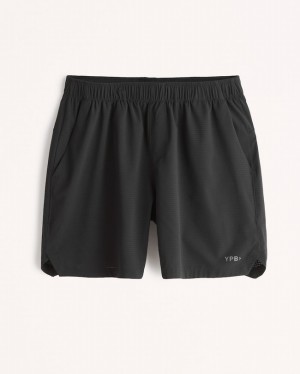 Abercrombie Ypb Motionvent 7 Inch Unlined Cardio Shorts Herr Svarta | 7154-LGOKW