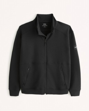 Abercrombie Ypb Neoknit Max Full-zip Set Herr Svarta | 4625-WMUQI