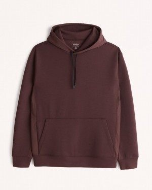 Abercrombie Ypb Neoknit Warm Up Hoodie Herr Vinröda | 1036-IOFHP