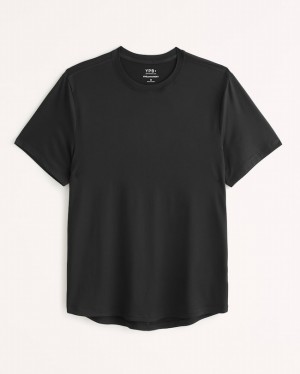 Abercrombie Ypb Powersoft Lifting T-shirt Herr Svarta | 0542-MNZXC