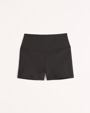 Abercrombie Ypb Sculptlux 3' Bike Shorts Dam Svarta | 3016-HCEBK