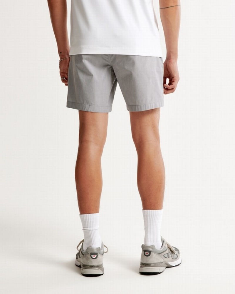 Abercrombie 7 Inch All-day Shorts Herr Grå  | 6029-NJIRK