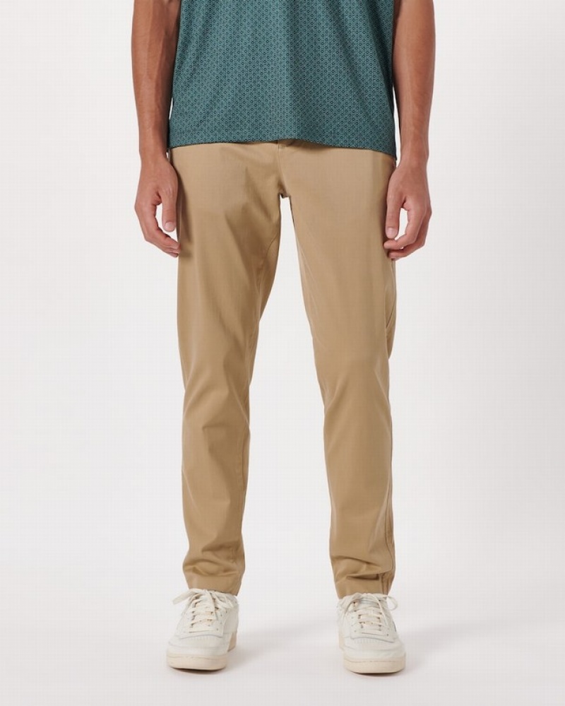 Abercrombie 90s Slim Modern Byxor Herr Khaki   | 3294-ZTMFE