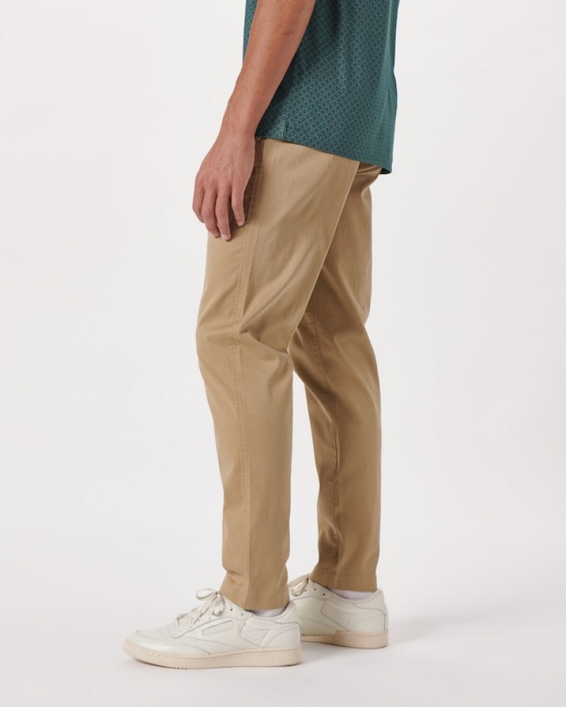 Abercrombie 90s Slim Modern Byxor Herr Khaki   | 3294-ZTMFE