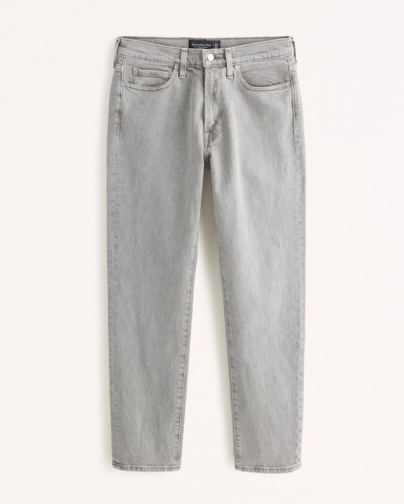 Abercrombie 90s Straight Jeans Herr Grå  | 4165-XGVJA