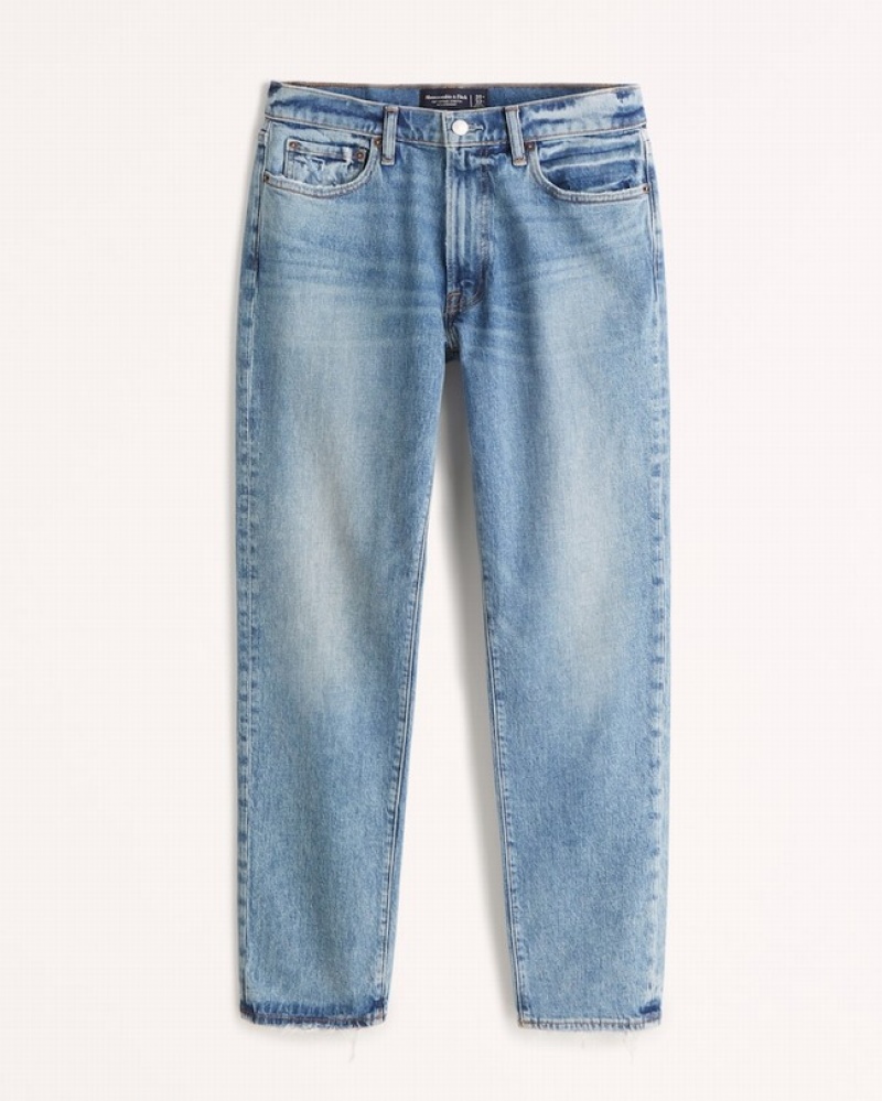 Abercrombie 90s Straight Jeans Herr Tvätt  | 5204-TJDEU