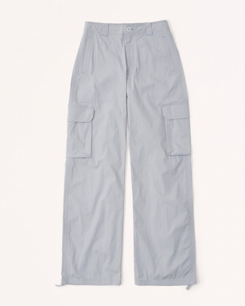 Abercrombie Baggy Technical Utility Byxor Dam Grå  | 1439-NGYCK