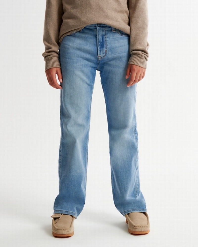 Abercrombie Bootcuts Jeans Pojke LjusTvätt  | 8241-FGDAR