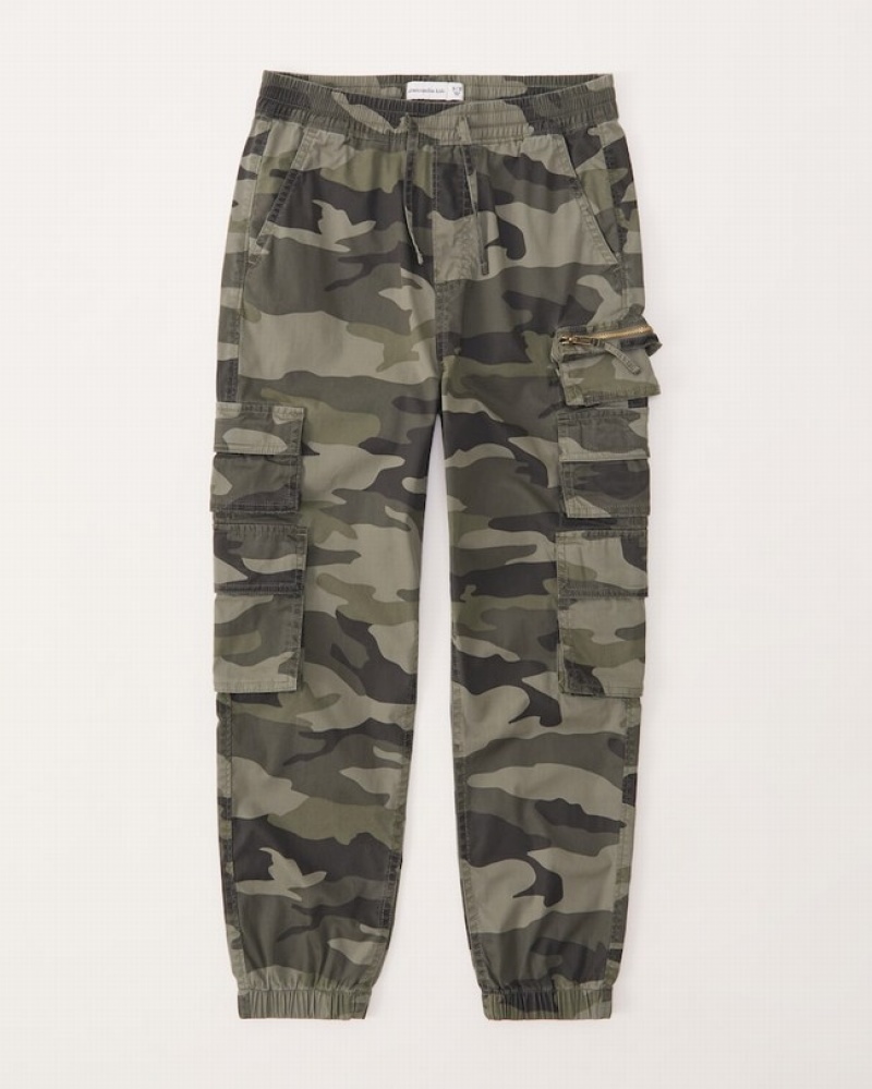 Abercrombie Cargos Mjukisbyxor Pojke Camo   | 0832-BAYPL