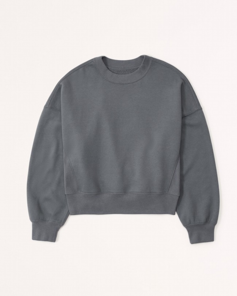 Abercrombie Essential Sunday Crew Set Dam MörkGrå  | 7281-FLCQP