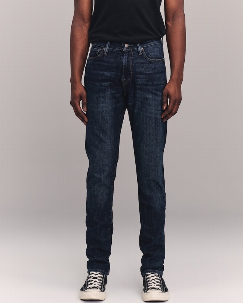 Abercrombie Gympa Skinny Jeans Herr MörkTvätt  | 9534-QSBUG