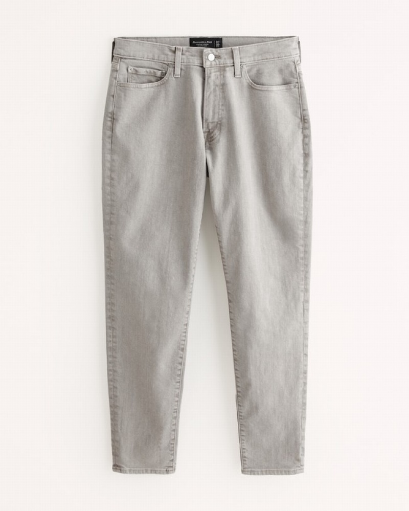 Abercrombie Gympa Slim Jeans Herr LjusGrå  | 6079-QJOEU