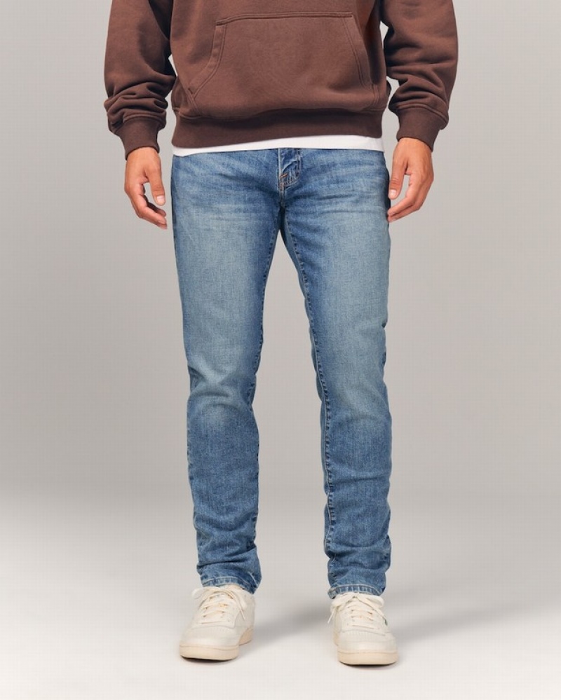 Abercrombie Gympa Slim Jeans Herr Tvätt  | 3150-GRKPS