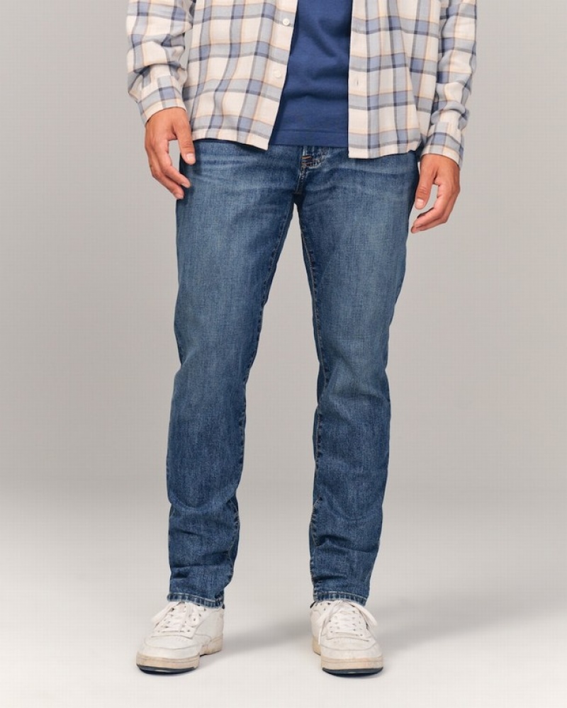 Abercrombie Gympa Slim Jeans Herr Tvätt  | 3806-CVTJQ