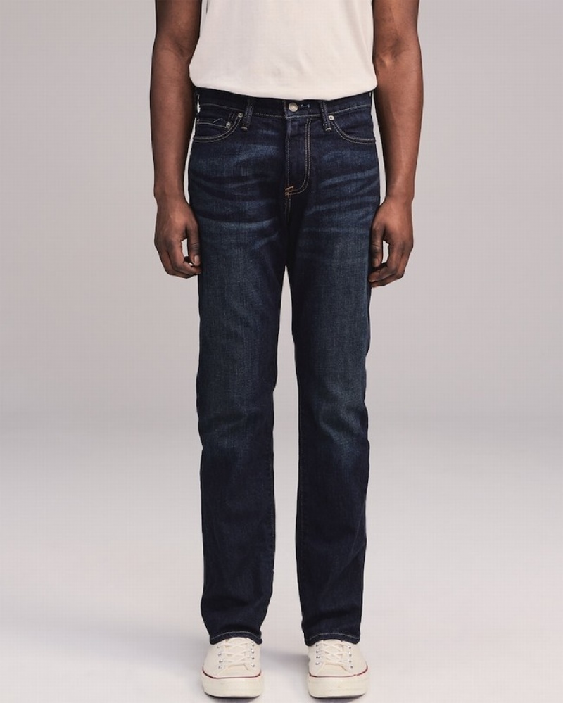 Abercrombie Hetero Jeans Herr Svarta  | 2756-FTOLD