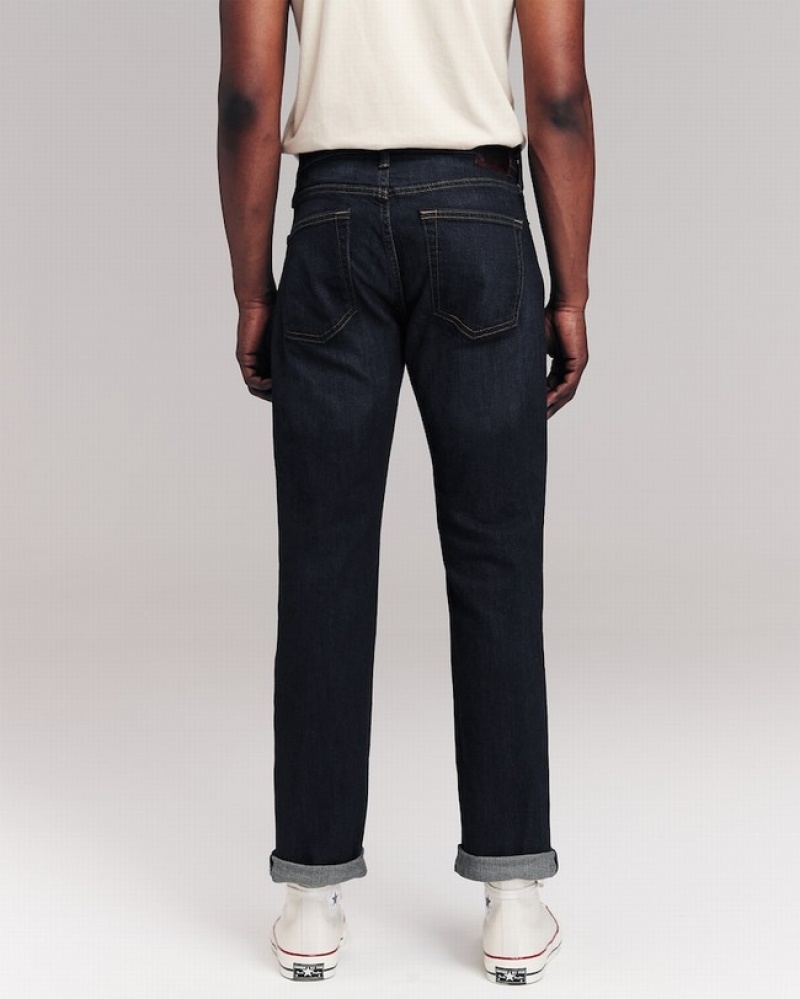 Abercrombie Hetero Jeans Herr Svarta  | 2756-FTOLD