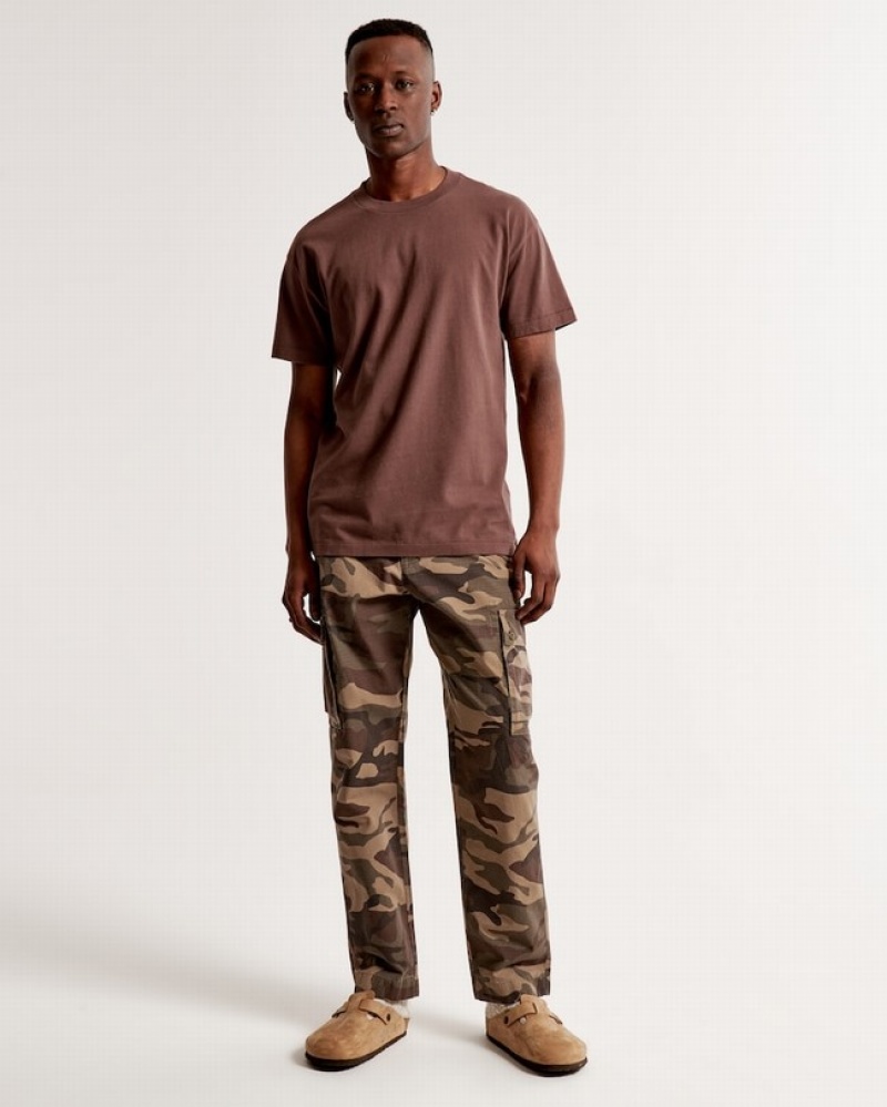 Abercrombie Loose Cargo Byxor Herr Camo   | 6723-PGDNI