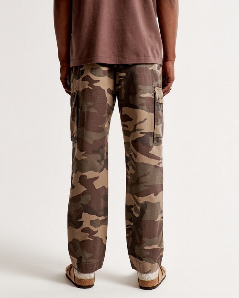 Abercrombie Loose Cargo Byxor Herr Camo   | 6723-PGDNI