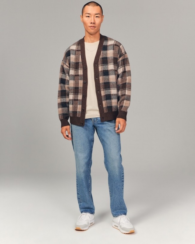 Abercrombie Loose Jeans Herr Tvätt  | 8901-SKNIO